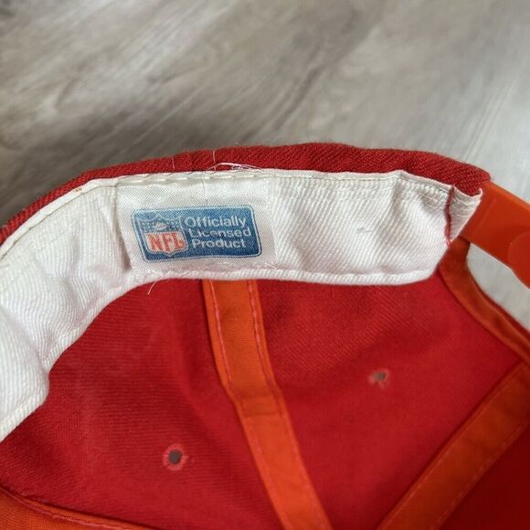 Vintage Sports Specialties Tampa Bay Buccaneers Hat Snapback NFL Orange Wool Cap - Picture 5 of 9